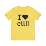 I Love Ellii T-Shirt